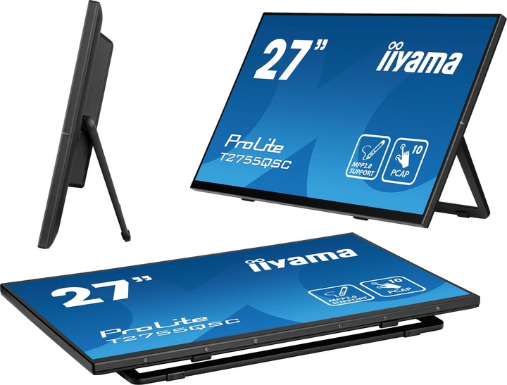 Produktbild iiyama 27" IPS Bonded PCAP 10P Touch, MPP2.0 (a (2560 x 1440 Pixel, 27")