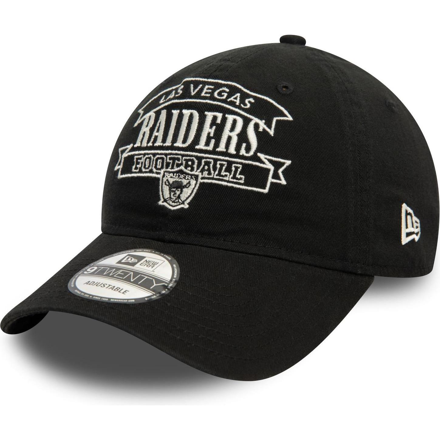 New Era, Herren, Cap, 9Twenty Adjustable Cap - RETRO Las Vegas Raiders, Schwarz