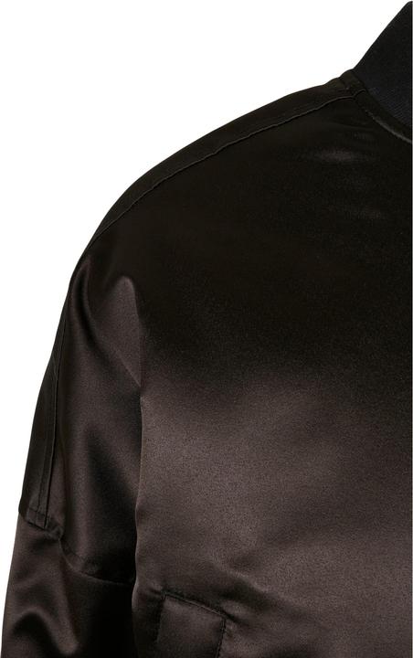 Actual product image Urban Classics Ladies Short Oversized Satin Bomber Jacket (4XL)
