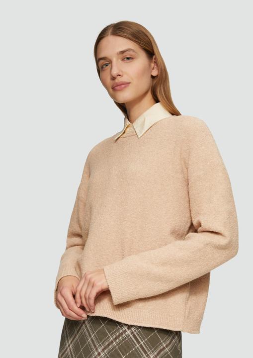 Produktbild S.Oliver Strickpullover Weicher Strickpullover aus Bouclé (36)