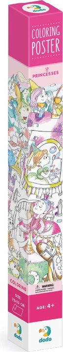 Actual product image Dodo Poster for coloring