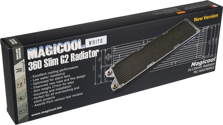 Image du produit MagiCool 360 G2 Slim Radiator 16 FPI (120 mm)