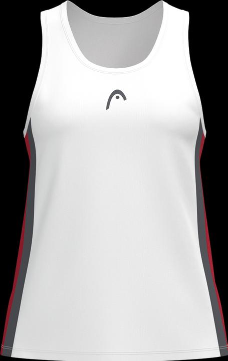 Produktbild Head Club 25 Tank Top Mädchen Rot/Weiss (152)