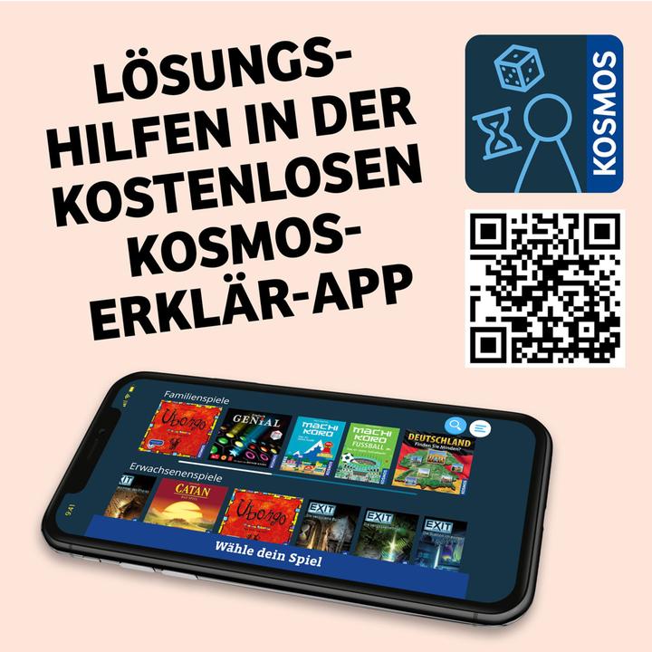 Actual product image Kosmos Ubongo (German, 1 - 4 Players)