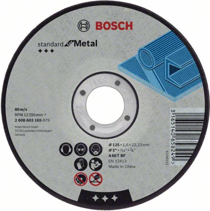 Produktbild Bosch Professional Zubehör PRO Metal Trennscheibe, 125 x 1,6 x 22,23 mm
