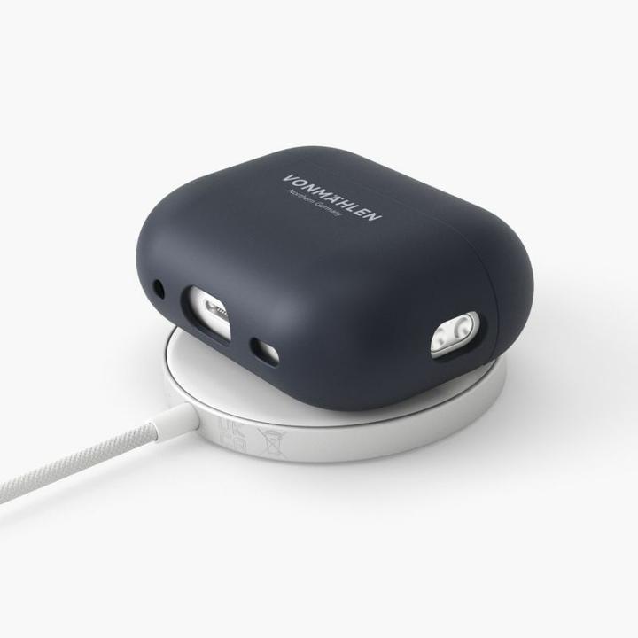 Actual product image Vonmählen Transport case Thin AirPods Pro 2 Navy (Headphone sleeve)