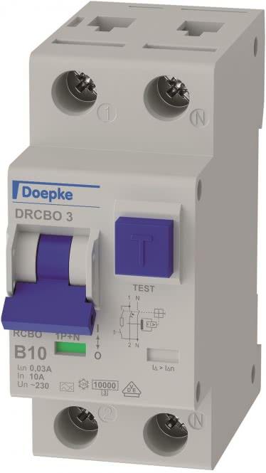 Actual product image Doepke DRCBO B0/003/NA RCD/LC switch