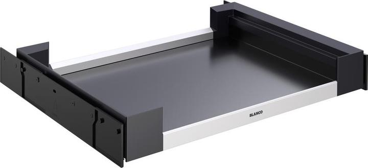 Produktbild Blanco Flat Drawer 60 Frontauszug | Kunststoff, Aluminium, Stahlblech schwarzgrau | 60er Unterschran
