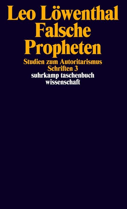Produktbild Schriften. 5 Bände (Deutsch, Leo Löwenthal, 1990)