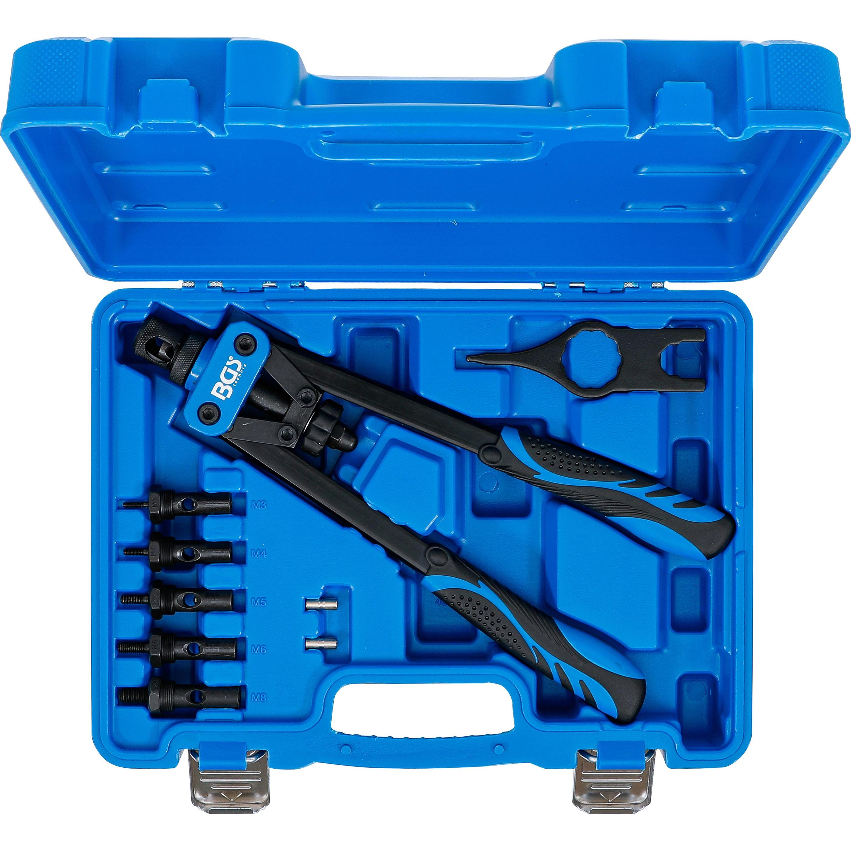 BGS, Pinza, Set di pinze per dadi rivettati