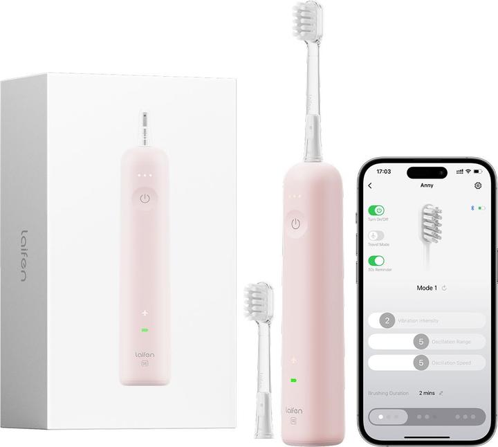 Actual product image Laifen Wave Special PNK (Oscillating toothbrush)