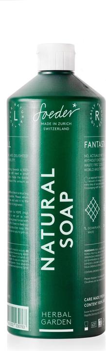 Image du produit Soeder* Savon naturel Herbal Garden (Savon liquide, Recharges, 1000 ml)