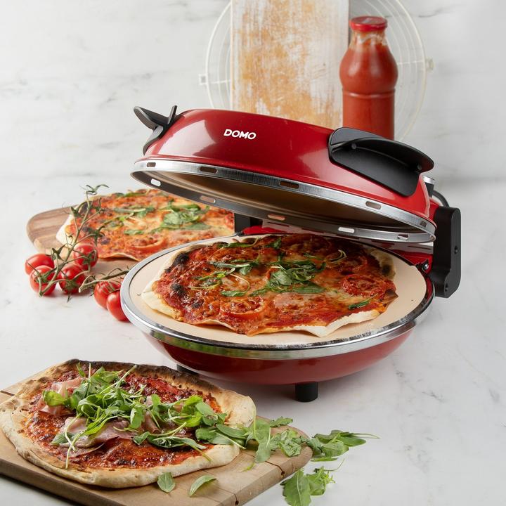 Produktbild Domo ELEKTRISCHER PIZZAOFEN Pizzabäcker (Pizzaofen Elektro)
