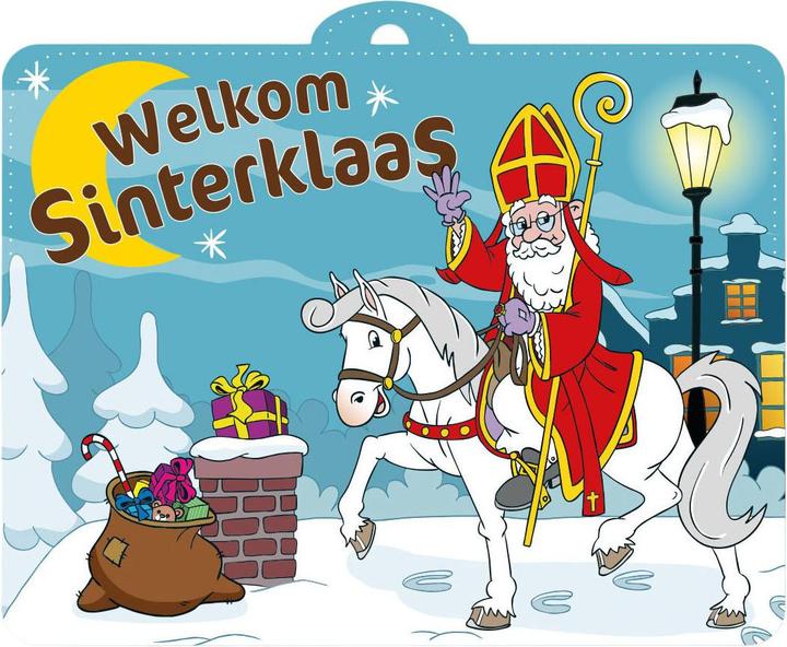Produktbild Globos Europe Sinterklaas Partyschild 30x40cm