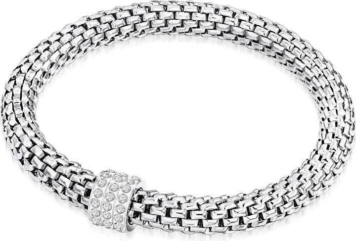 Image du produit Rafaela Donata Femmes Acier inoxydable Verre argenté - 1588 (21 cm, Acier inoxydable)