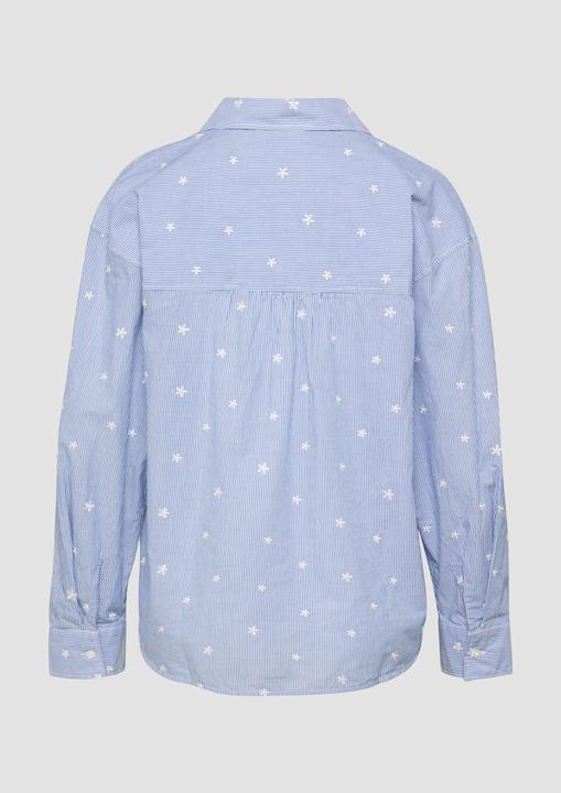 Immagine prodotto s.Oliver Bestickte Baumwollbluse mit Turn-up (38)
