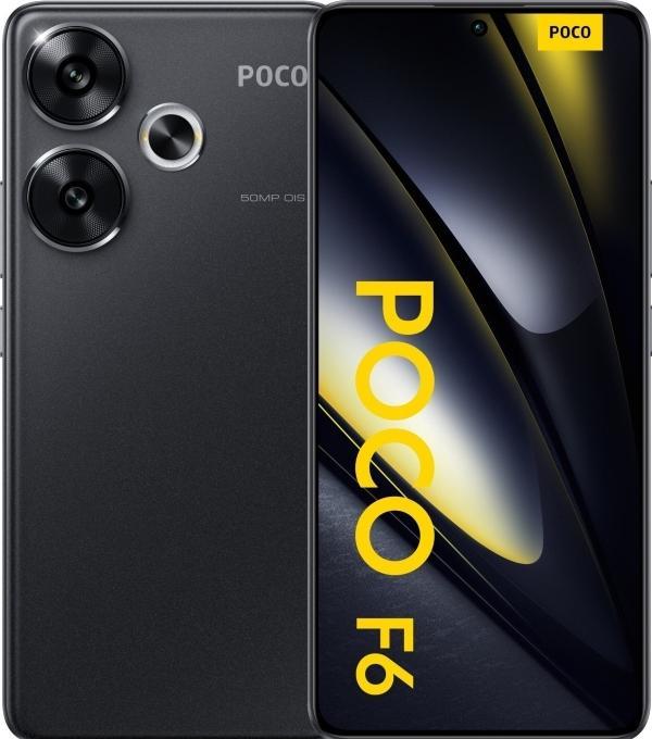 Produktbild Xiaomi Poco F6 (256 GB, Black, 6.67", Dual SIM, 50 Mpx, 5G)