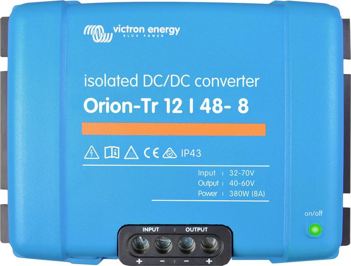 Actual product image Victron Energy Orion-Tr 12/48-8A (380W) - insulated