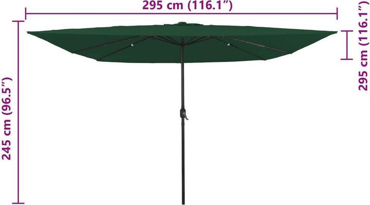 Immagine prodotto vidaXL Garten-Sonnenschirm (2.95 m)