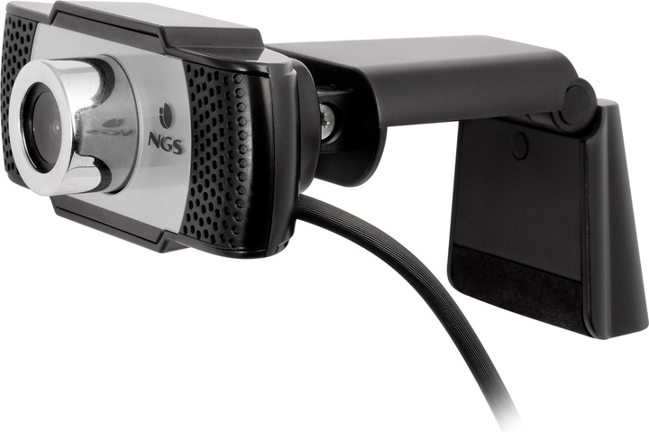 Actual product image NGS XpressCam720 Webcam 1280 x 720 Pixel USB 2.0 Black (0.90 Mpx)
