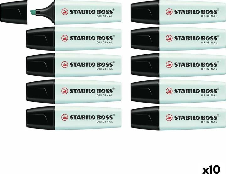 Image du produit STABILO Leuchtmarker BOSS Pastell Türkis (10 x)