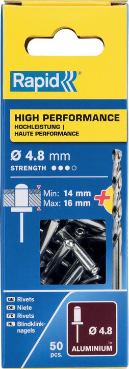 Actual product image Rapid Universal blind rivet Ø 4.8 x 20 mm