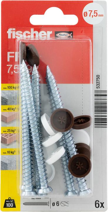 Actual product image Fischer Window frame scraper FFS 7.5x92 K (6) (6 pcs.)