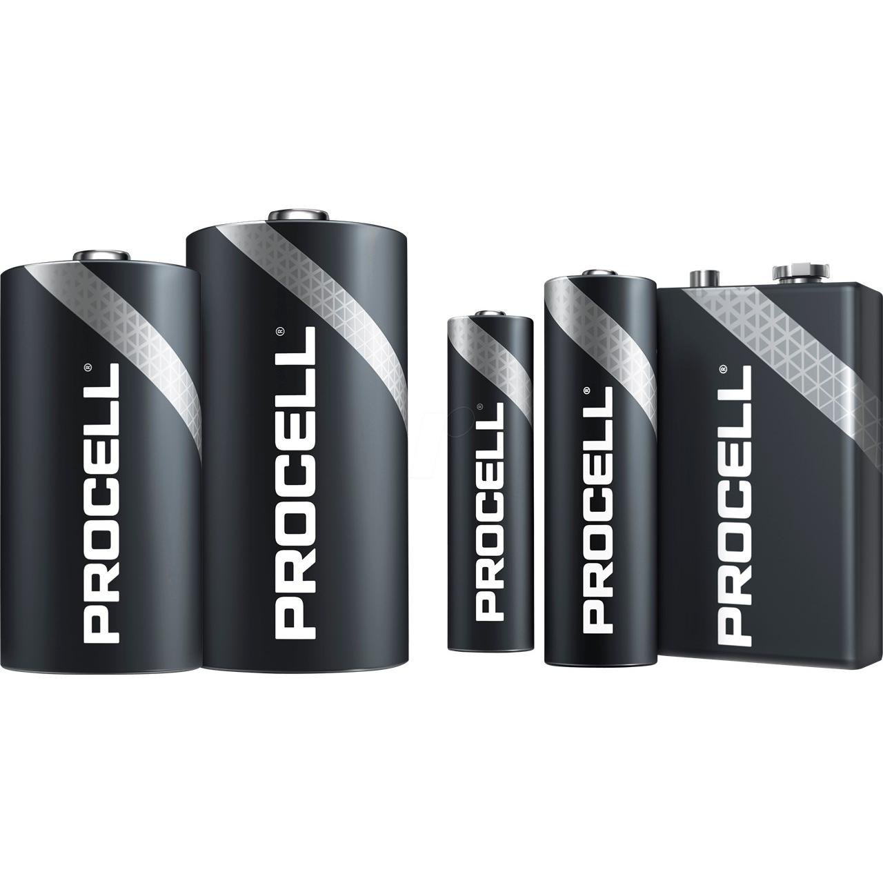 Thumbnail - Duracell Procell Industrial (10 Stk., C, 8100 mAh), Batterien + Akkus