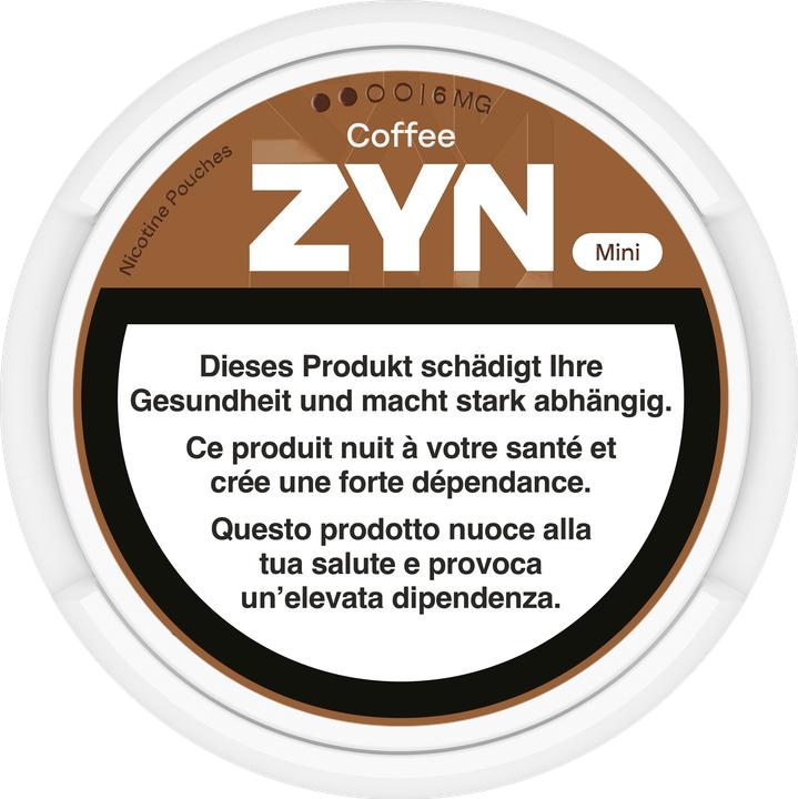 Produktbild Zyn Mini Espressino Strong (Nicotine Pouches, 6 mg)