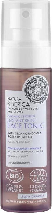 Produktbild Natura Siberica Organic Certified Instant Relief Face Tonic for Sensitive Skin, 100 ml, 8741E (Gesichtswasser, 100 ml)
