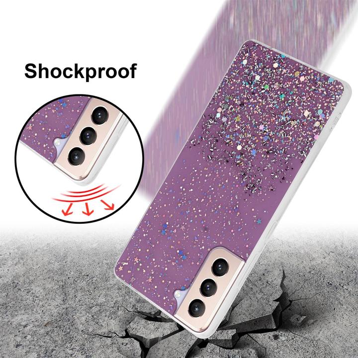 Immagine prodotto Cadorabo Copertura in TPU scintillante (Samsung Galaxy S21+)