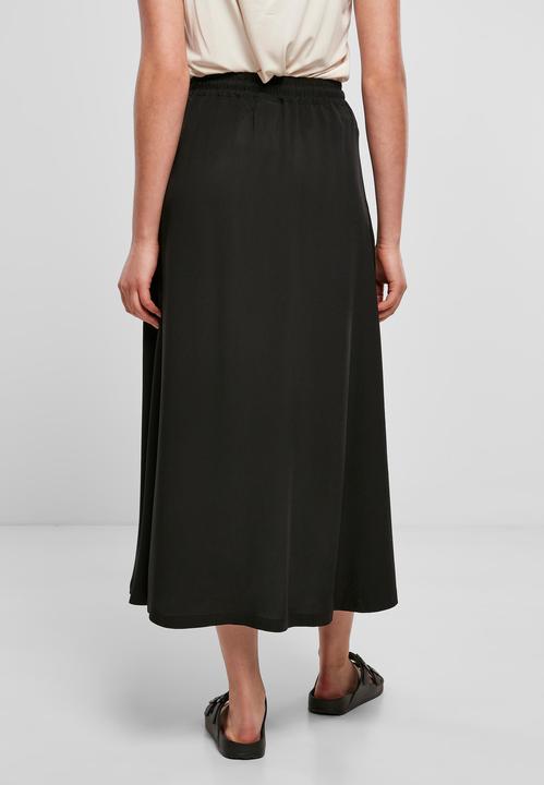 Produktbild Urban Classics Ladies Viscose Midi Skirt (XS)