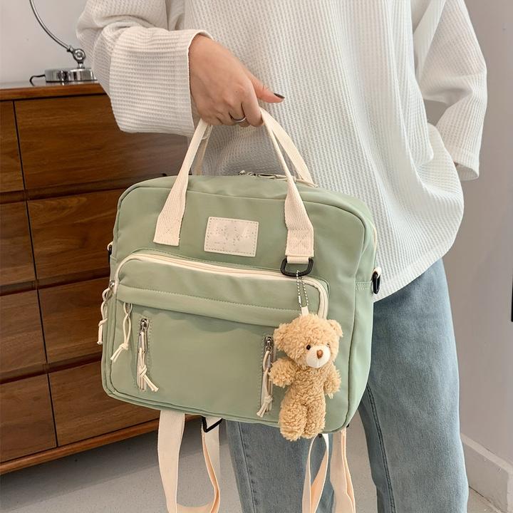 Actual product image Only-Bags.Store Large capacity multifunctional backpack with multiple pockets, multifunctional backpack handbag