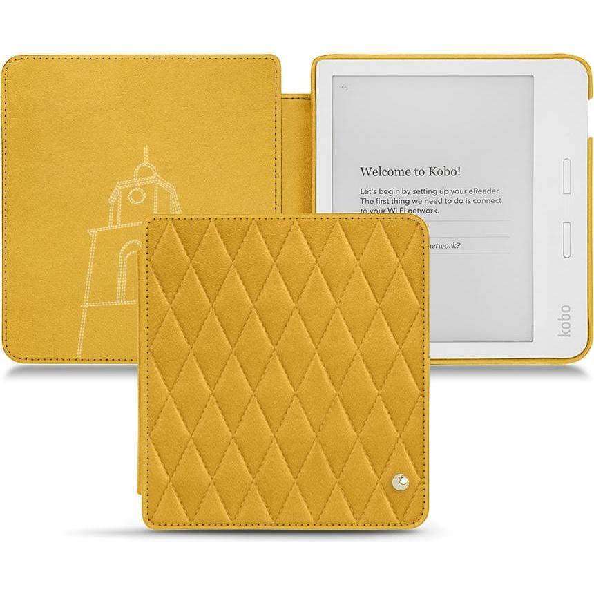 Noreve Lederschutzhülle horizontal (Libra H2O), Tablet Hülle, Orange