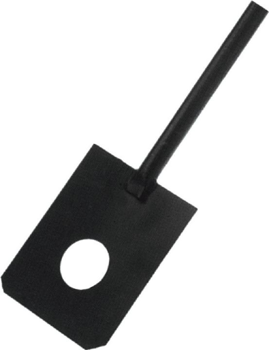 Ideal Kalkspaten Länge 1110 mm schwarz