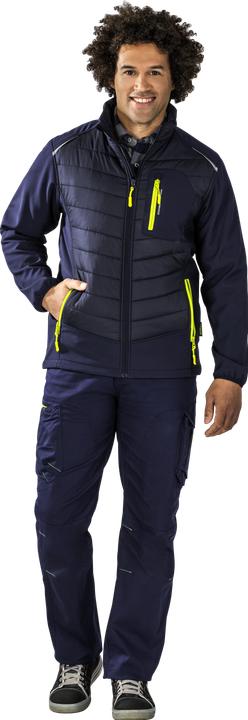 Actual product image Planam Stretchline work jacket winter jacket navy size L (L)