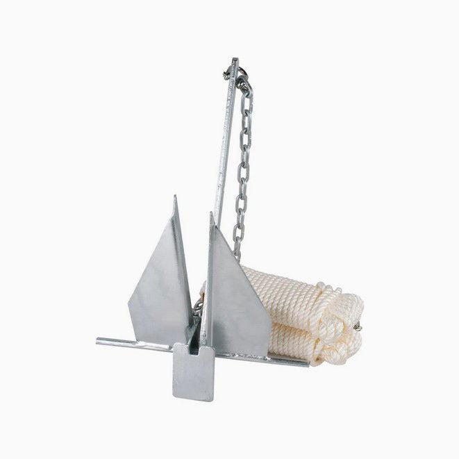Produktbild NoName Danforth Anker 7,4kg plus Leine