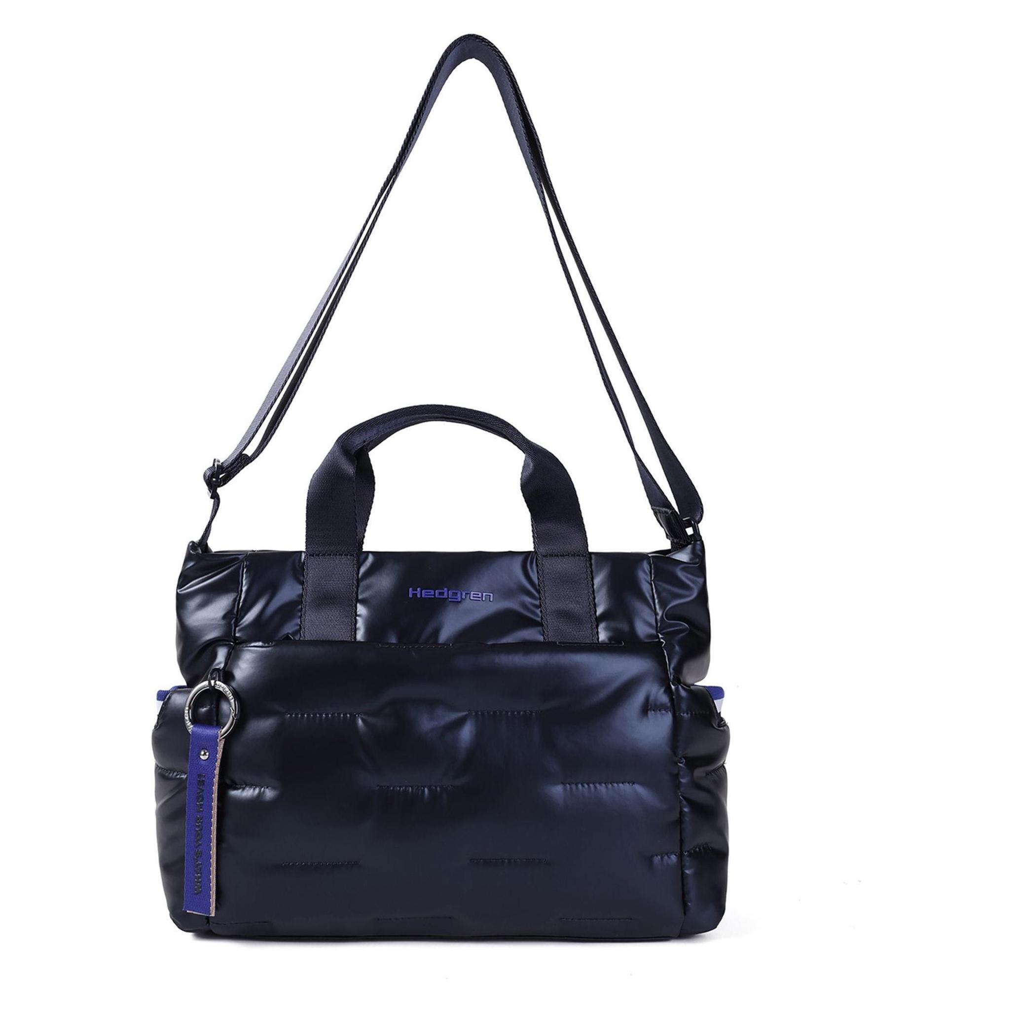 Hedgren, Damen, Tasche, Cocoon Softy Handtasche 31 Cm, Blau, Grau, (7.13 l)
