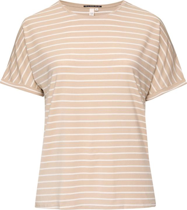 Actual product image S.Oliver T-Shirt T-Shirt aus Lyocellmix mit Ringelmuster (44)