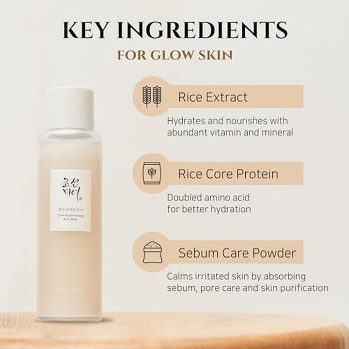 Actual product image Beauty of Joseon Glow Replenishing Rice Milk (Face toner, 150 ml)