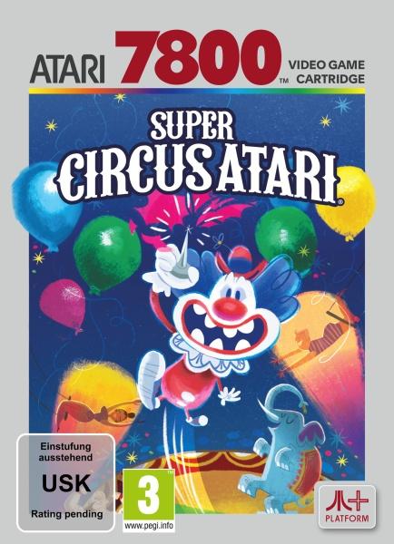 Image du produit Plaion Super Circus (Atari 2600+/7800+/7800) Cartridge (Atari, EN)