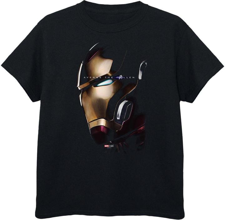 Produktbild Absolute Cult Kids Avengers Endgame - Avenge The Fallen Iron Man Basic Tee 2.0 - 124565 (122, 128)