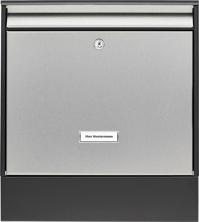 Actual product image Burg Wächter Mailboxes Oxford 6877 black&steel
