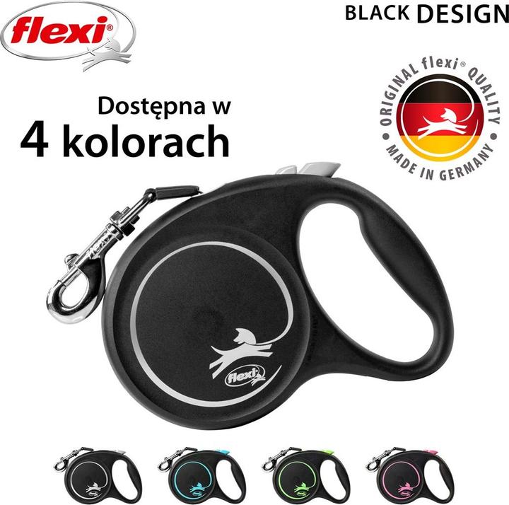 Immagine prodotto Flexi Edizione Nera (L, Cane, Passeggiare)