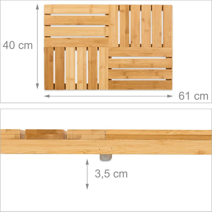 Produktbild Relaxdays Badematte (40 x 61 cm)