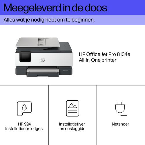 Productafbeelding HP OfficeJet Pro 8134e (Inktpatroon, Kleur)
