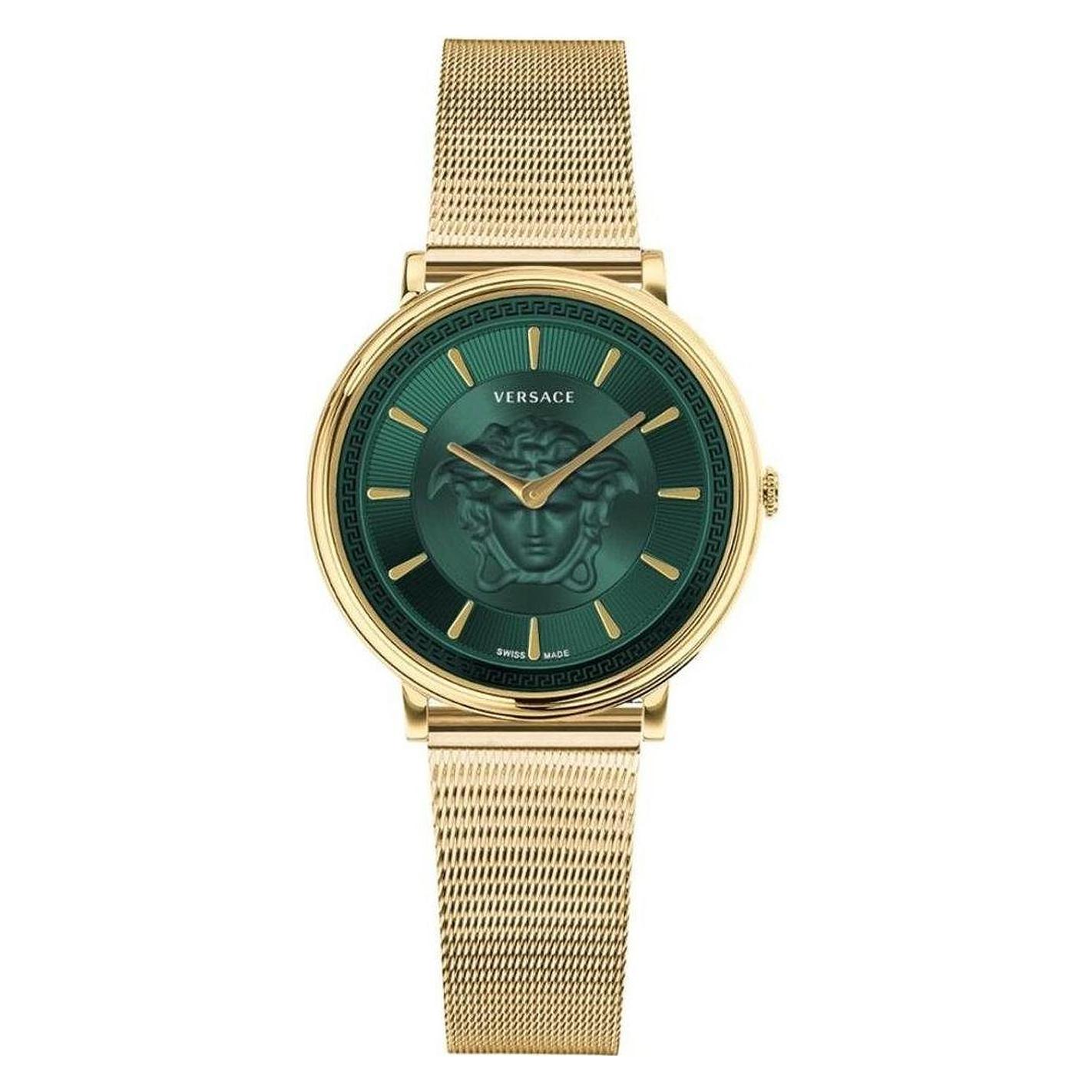 Versace, Armbanduhr, VE8102519, Gold, (Analoguhr, 38 mm)