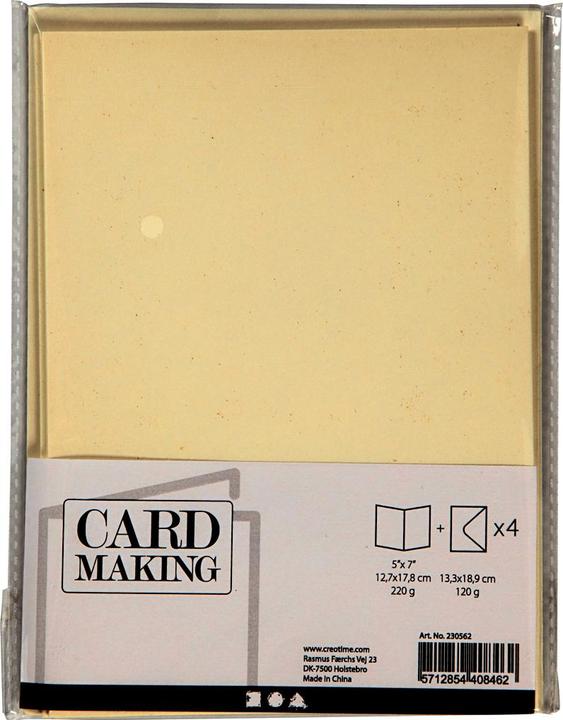 Produktbild Creativ Company Cards and envelopes (4 Stk.)