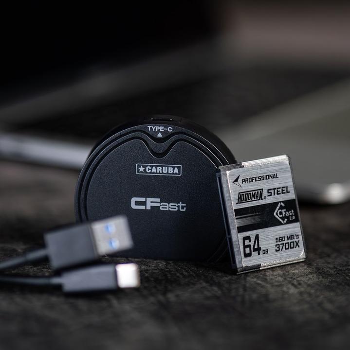 Productafbeelding Caruba Kaartlezer CFast + SD