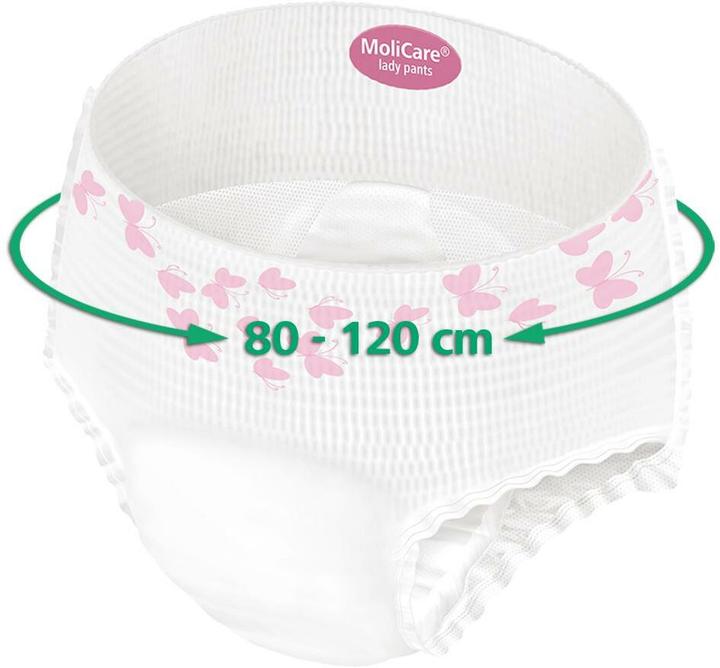 Produktbild MoliCare Lady Pants 7 Inkontinenz Pants (8 x, M)